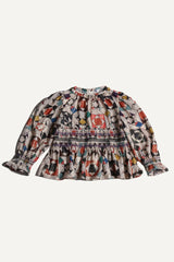Luna Smocked Blouse
