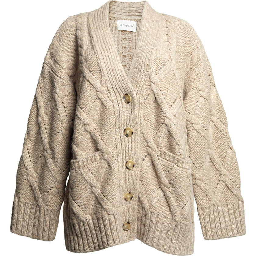 KAYLN CARDI | OATMEAL MELANGE