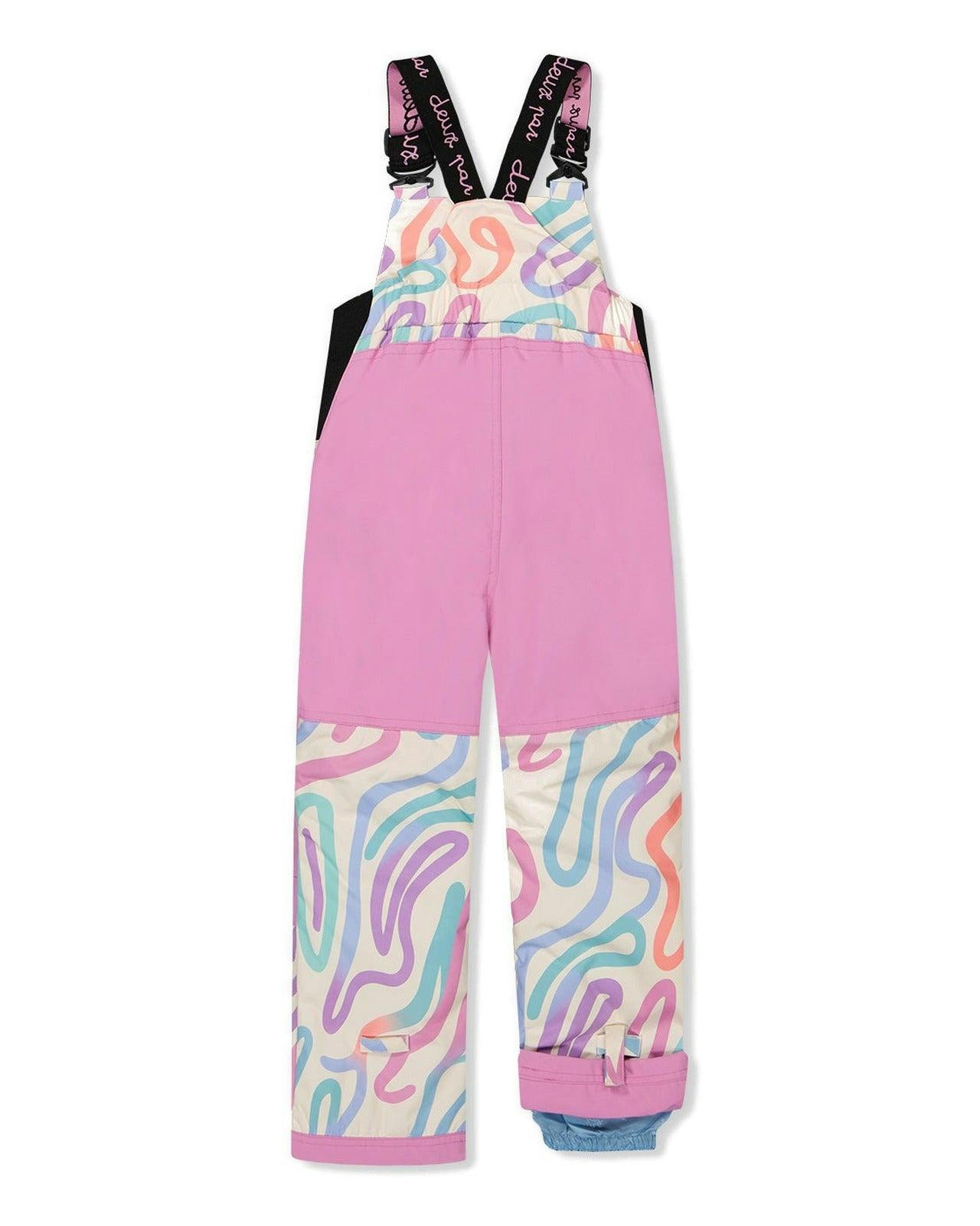 Two Piece Discover Snowsuit Multicolored Line Print