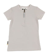 Microgrid Patterned Short Sleeves Unisex Shirt