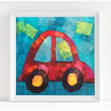 Car Print 11x14 Horizontal Frame