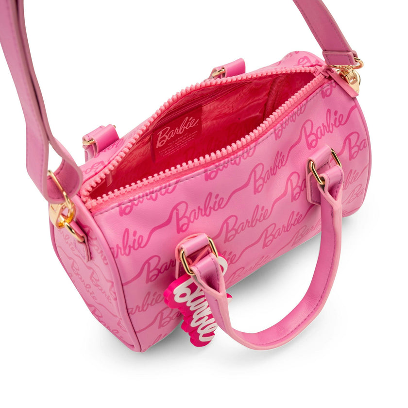 Barbie™ Ribbon Script Kids Mini Duffle Handbag