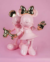 Minnie WELCOME Pastel Pink & Gold 12in