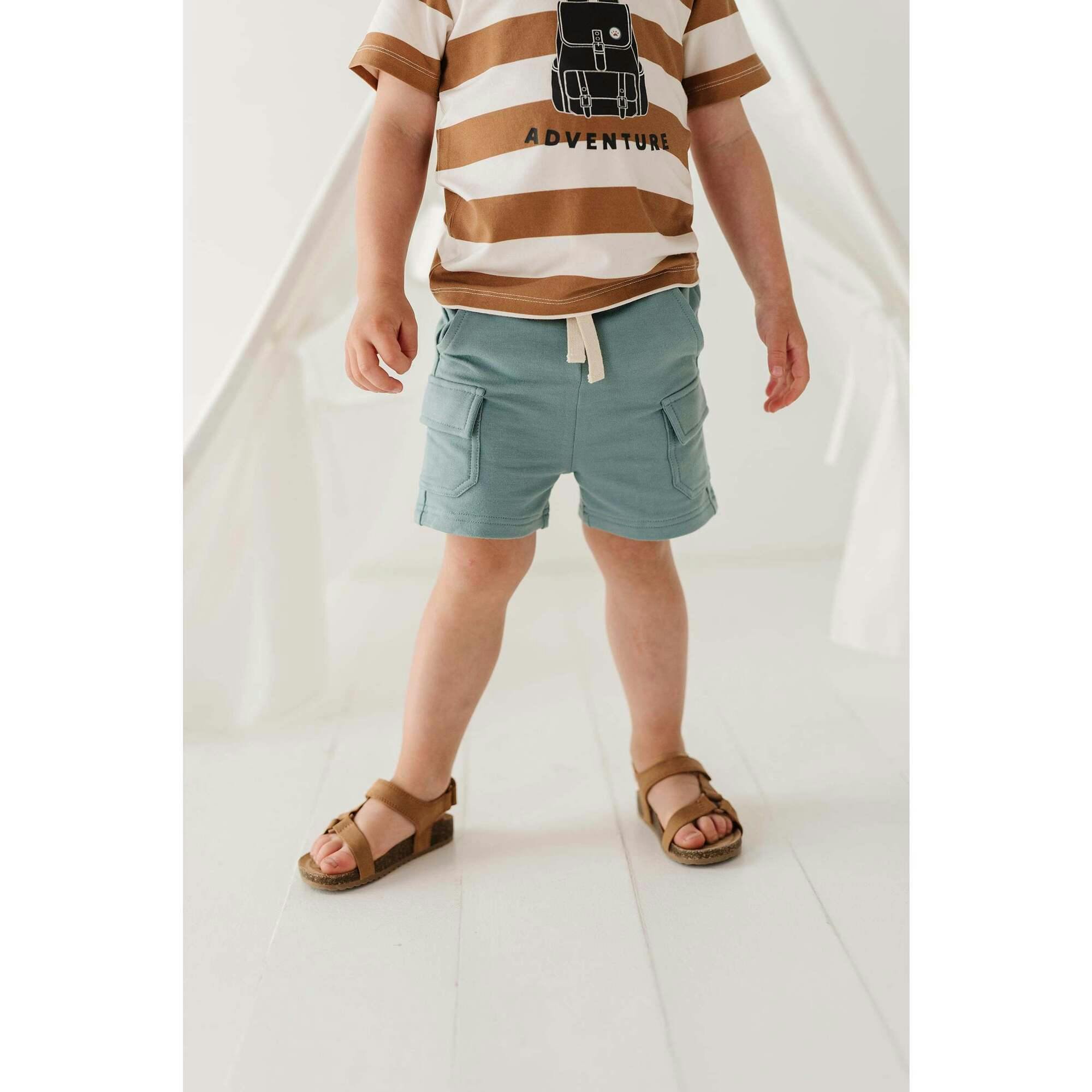 Boy's Cargo Shorts Seagrass