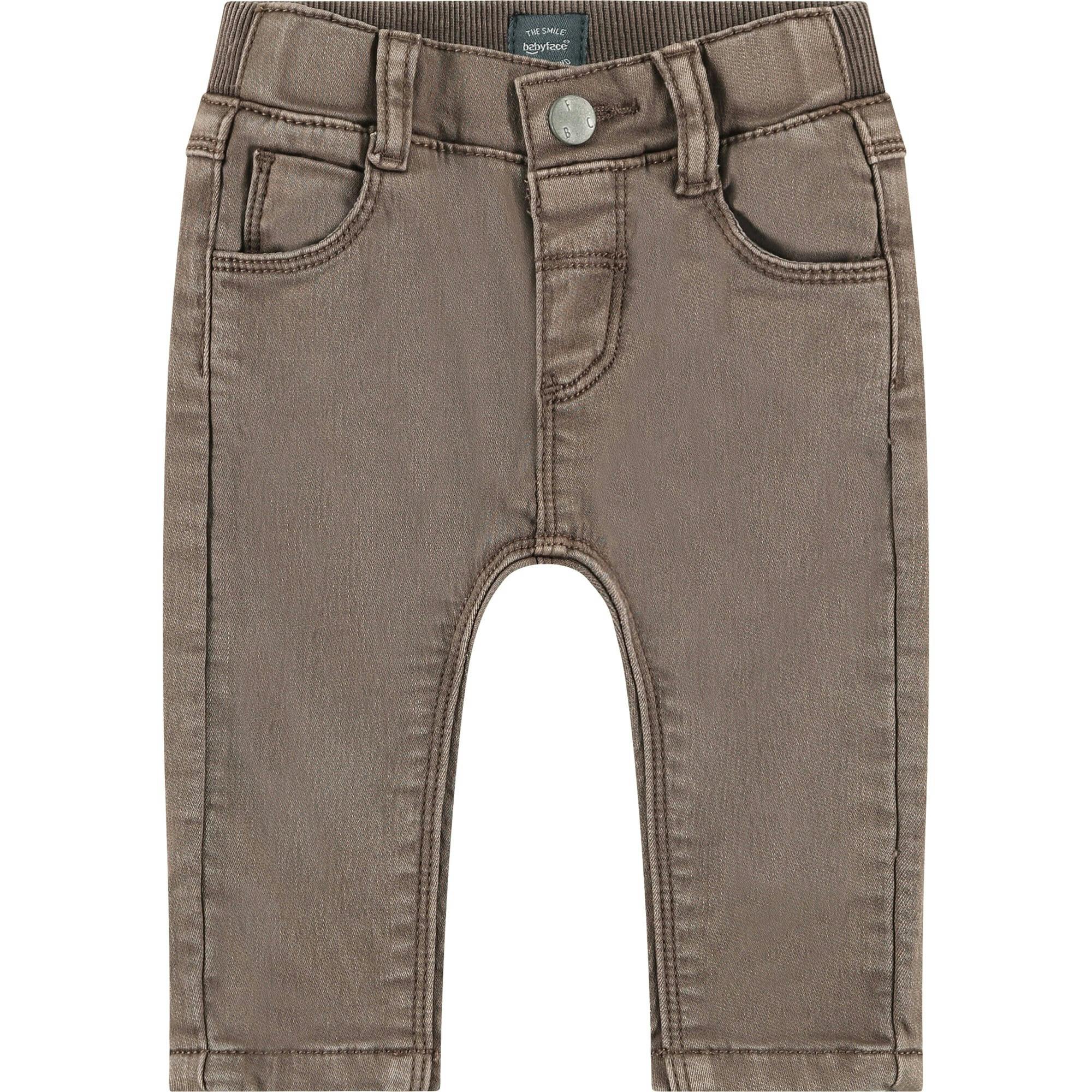 Lush Straight Cut Buttoned Jeans