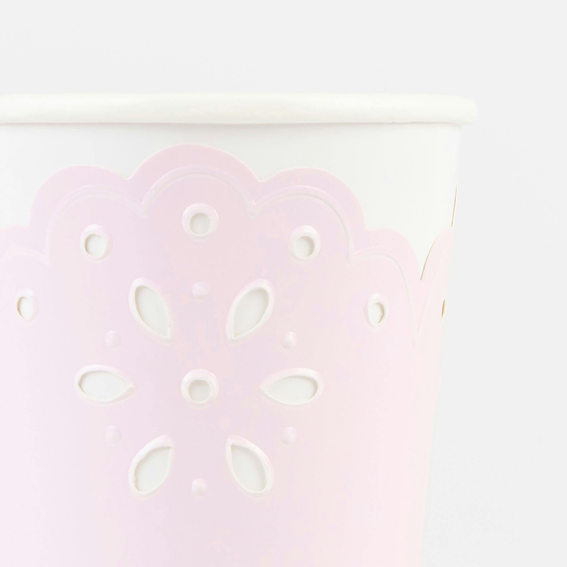Broderie Anglaise Lace Multi Cups