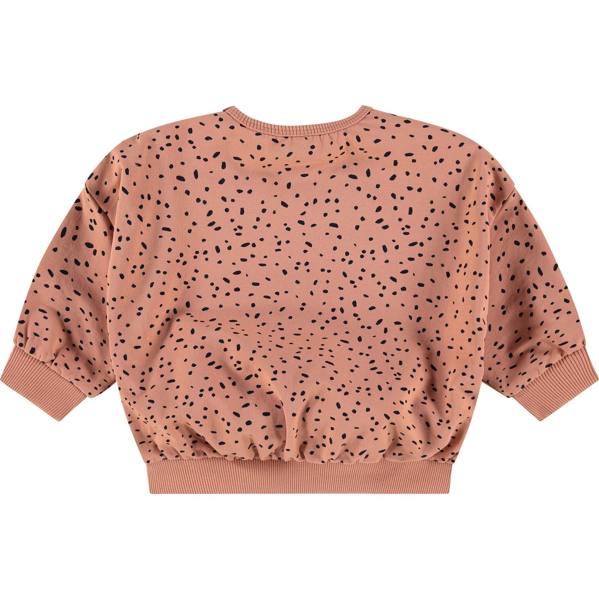 Spotted Print Sweatshirt