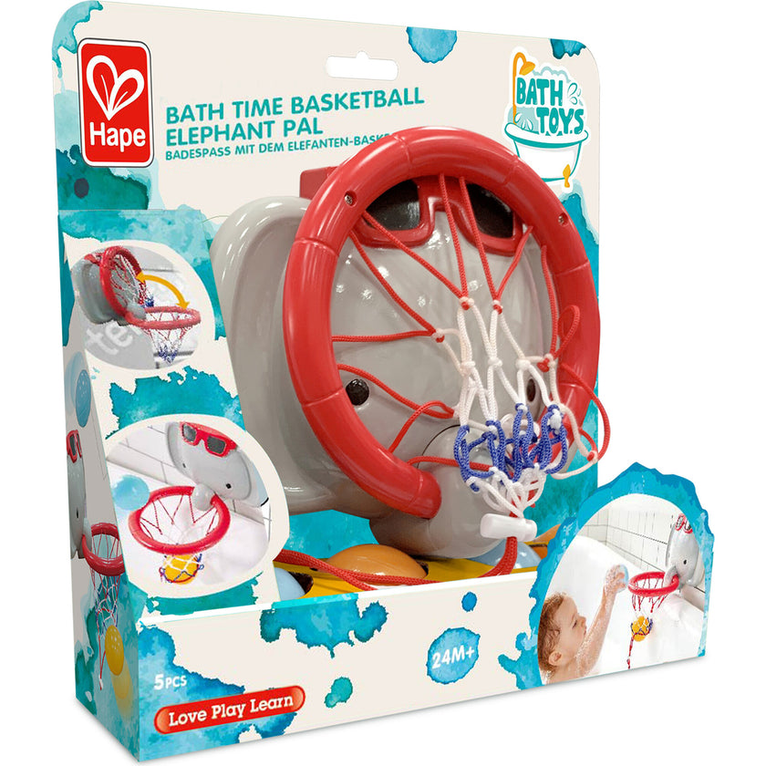 : Pal Bathtub Basketball Hoop W/ 4 Soft Balls
