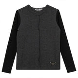 V-Neck Fine Rib Top