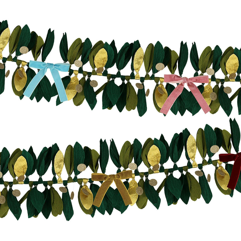 Paper Festive Foliage Garland