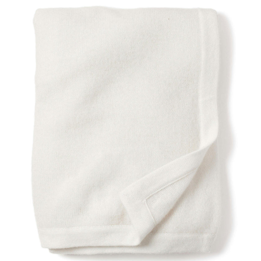 Cashmere Baby Blanket in Ivory