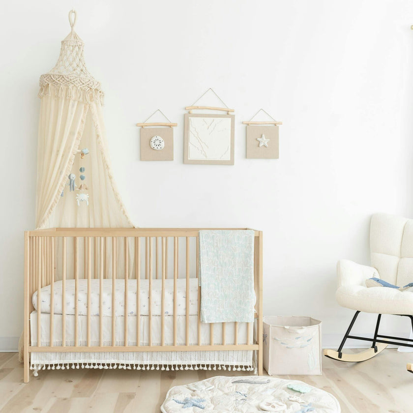 Kendi Macrame Boho Bed Canopy