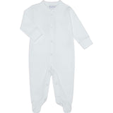 White Bubble Baby Footie