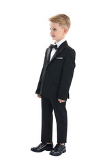 Black Peak Lapel Suit