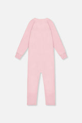 One Piece Thermal Underwear Pale Pink