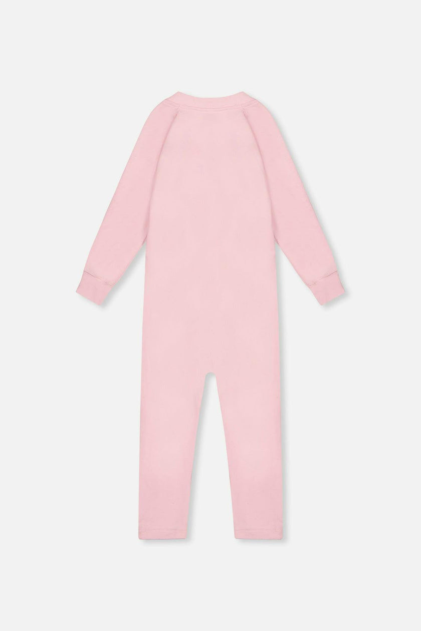 One Piece Thermal Underwear Pale Pink