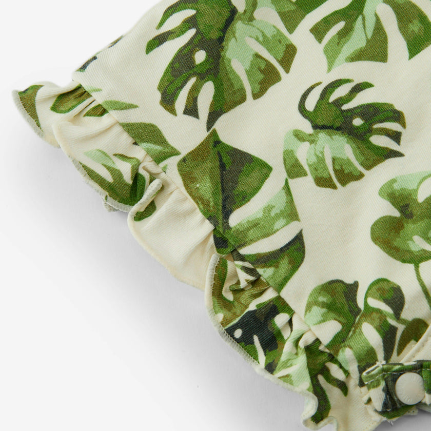 Island Leaf Cotton Stretch Bonnet