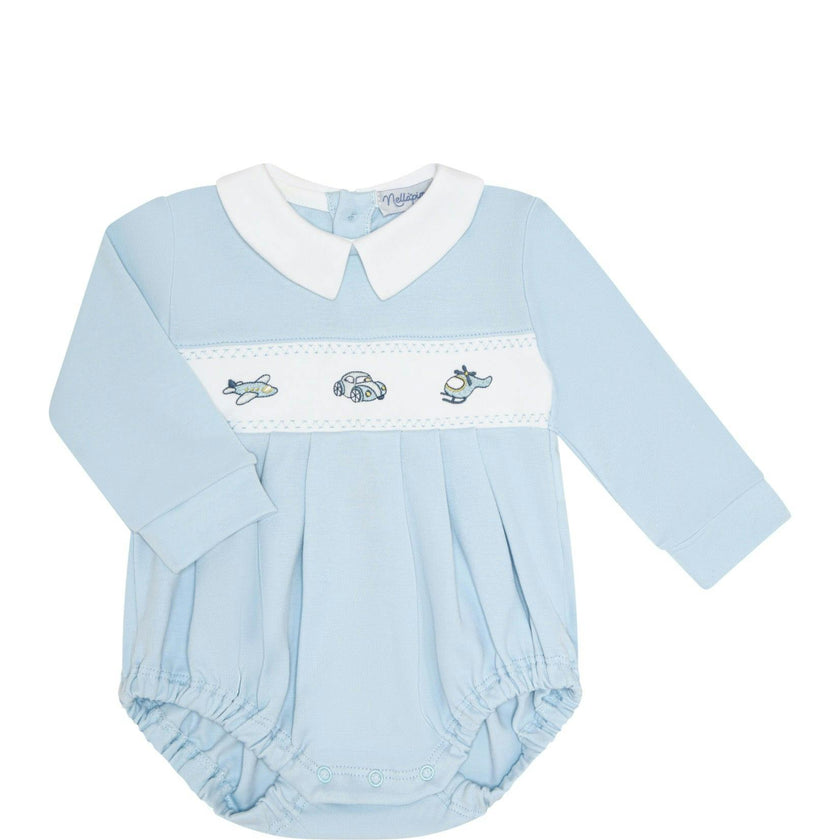 Mini Voyages Embroidery Bubble LS