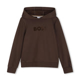 Brown Fleece Hoodie
