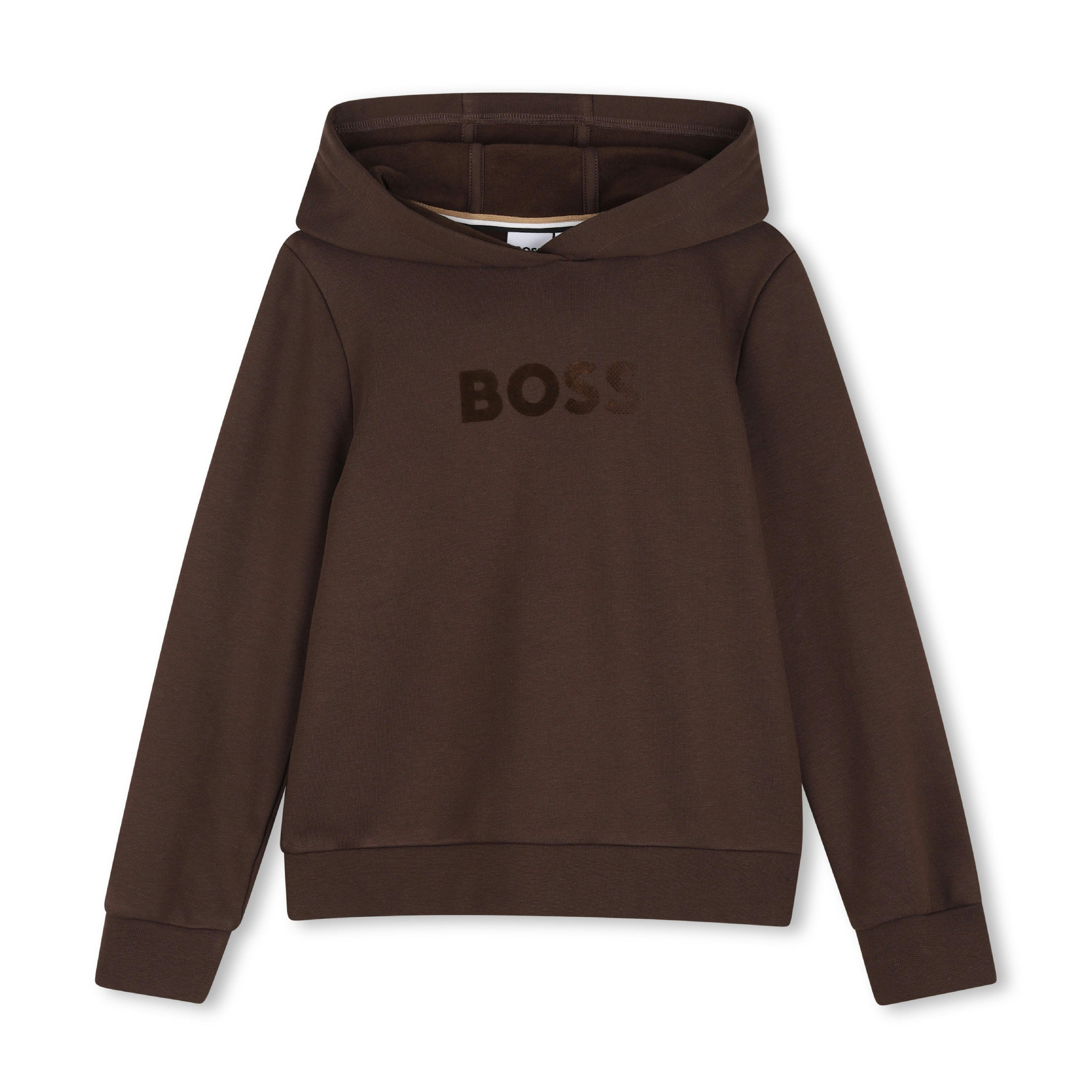 Brown Fleece Hoodie