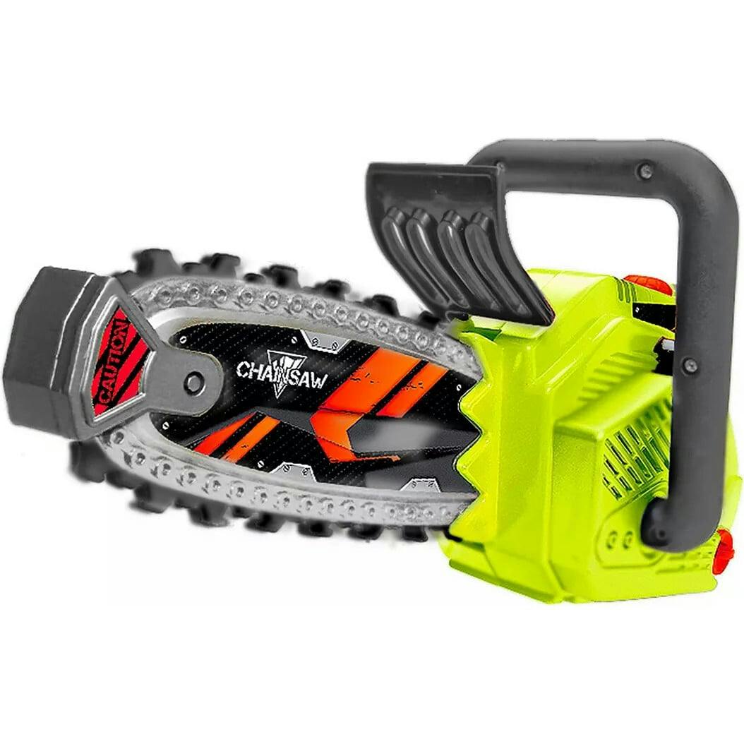 Tuff Tools: Clean Cut Chainsaw Pretend Play Toy w/ Sounds & Action