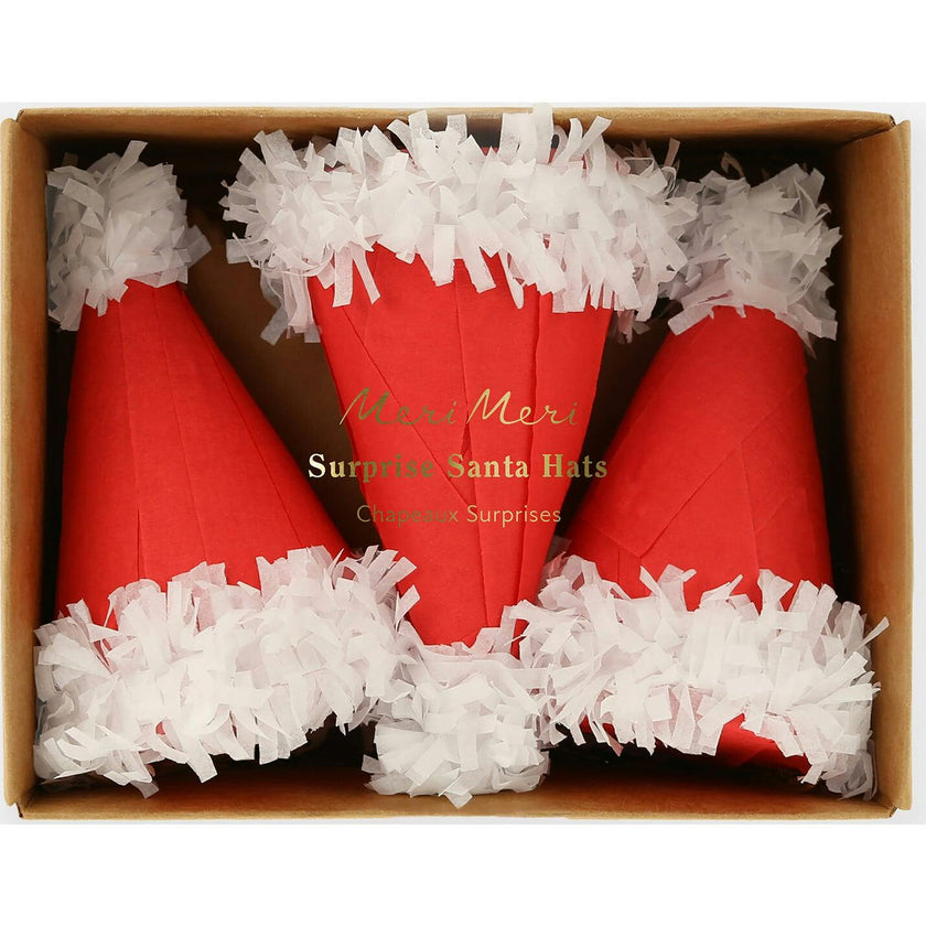 Surprise Santa Hats
