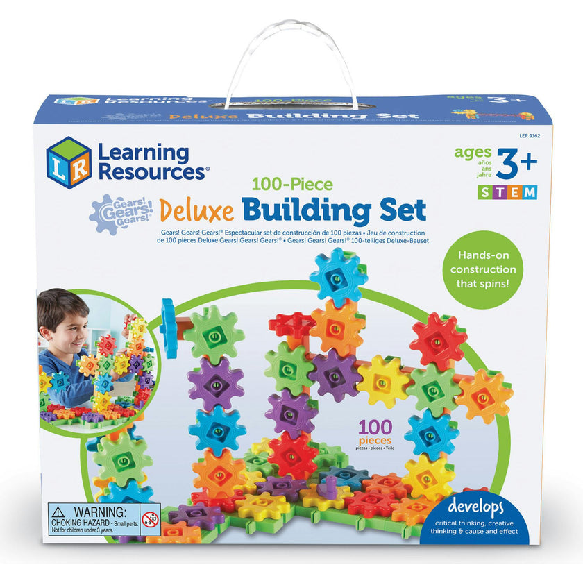 Gears! Gears! Gears!® 100-Piece Deluxe Building Set