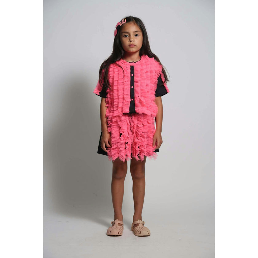 TOULA TIERED RUFFLE SHORTS