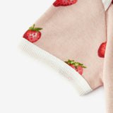 Strawberry Organic Cotton Short Sleeve One Piece