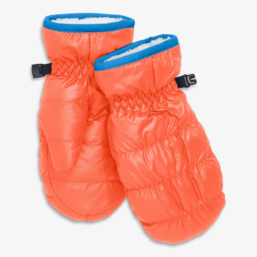 Kids puffer mittens