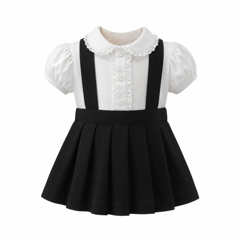 Eloise Jersey Body & Pinafore Set