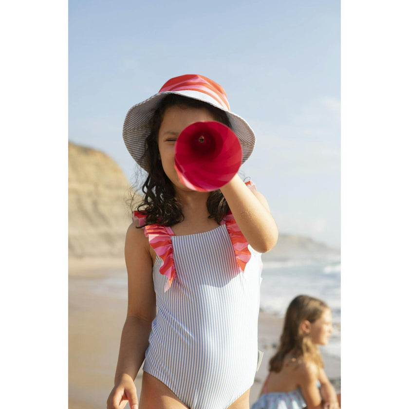 Combo Stripes Swimsuit, Stripes
