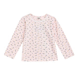 Pink Floral Cotton Pajama Set