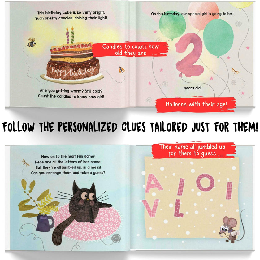My Happy Birthday Book: Picturebook (Personalized Birthday Book)