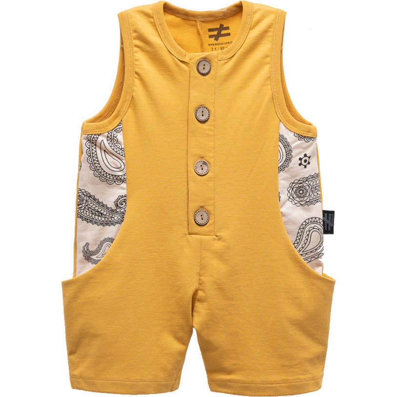 Paisley Trim Bodysuit