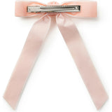 Rosette Velvet Long Tail Clip