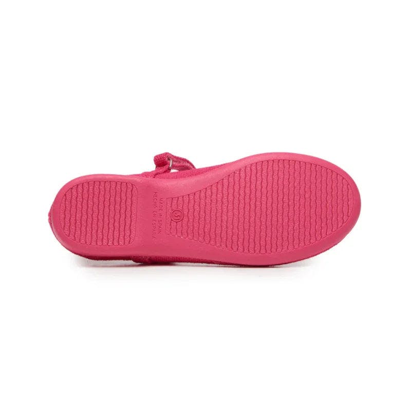 Classic Textured Canvas Mary Janes