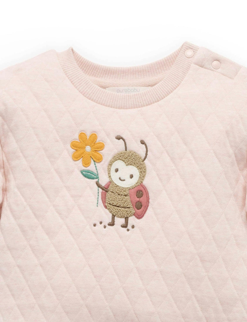 Quilted Track Set Butterfly Print
