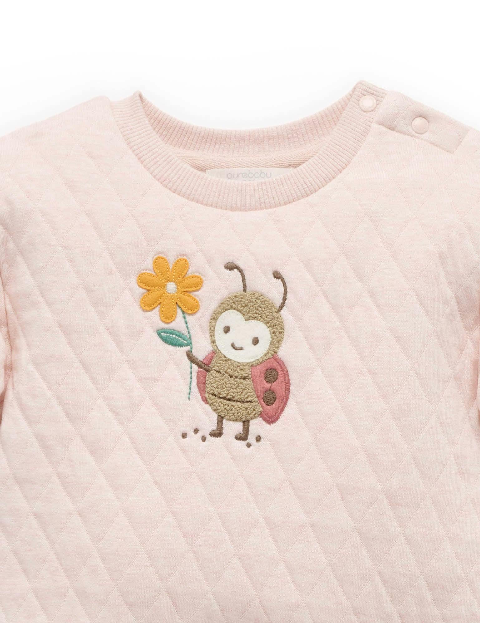 Quilted Track Set Butterfly Print