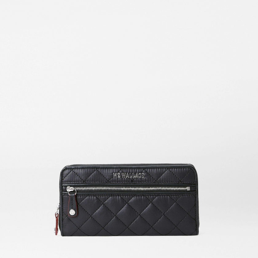 Black Long Crosby Wallet