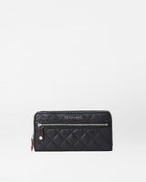 Black Long Crosby Wallet