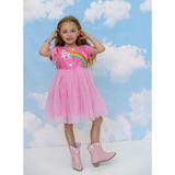 Rainbow Gem Tie Dye Dress