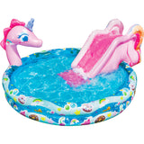 Spray N Splash Pool w/ Inflatable Water Slide