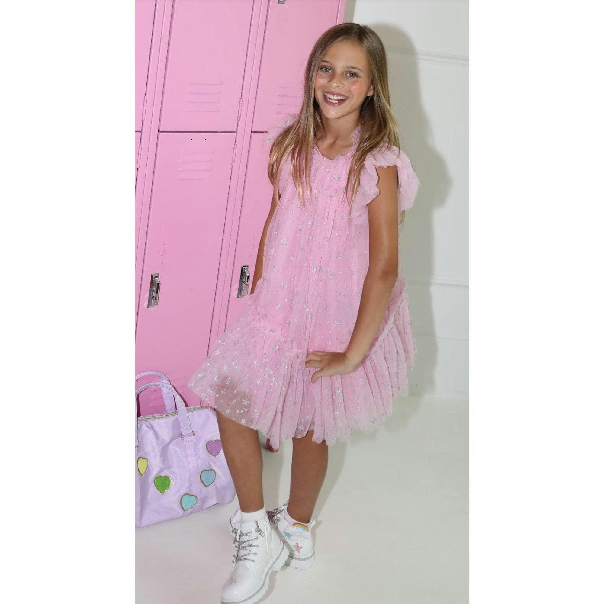 Shimmer Stars Tulle Dress