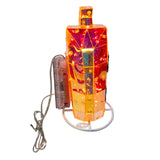 Kurt Adler 6.6-Inch Battery Operated Magical Iridescence Holographic Jack-O-Lantern