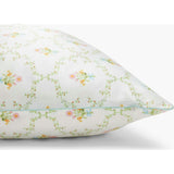 The Sisi Silk Pillowcase - Pastel Trellis
