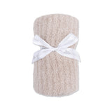 Chenille - Stone Blanket with Striped Texture