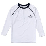 Compass White Long Sleeve Rash Top