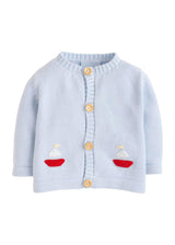 Crochet Cardigan - Sailboat