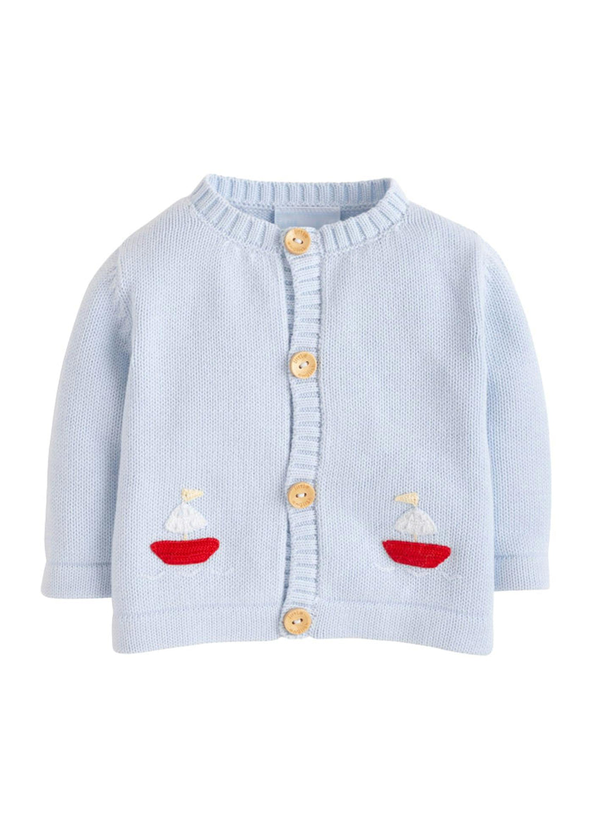 Crochet Cardigan - Sailboat